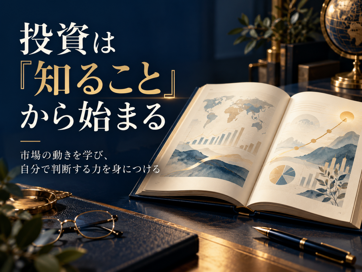 投資は知ることから始まる