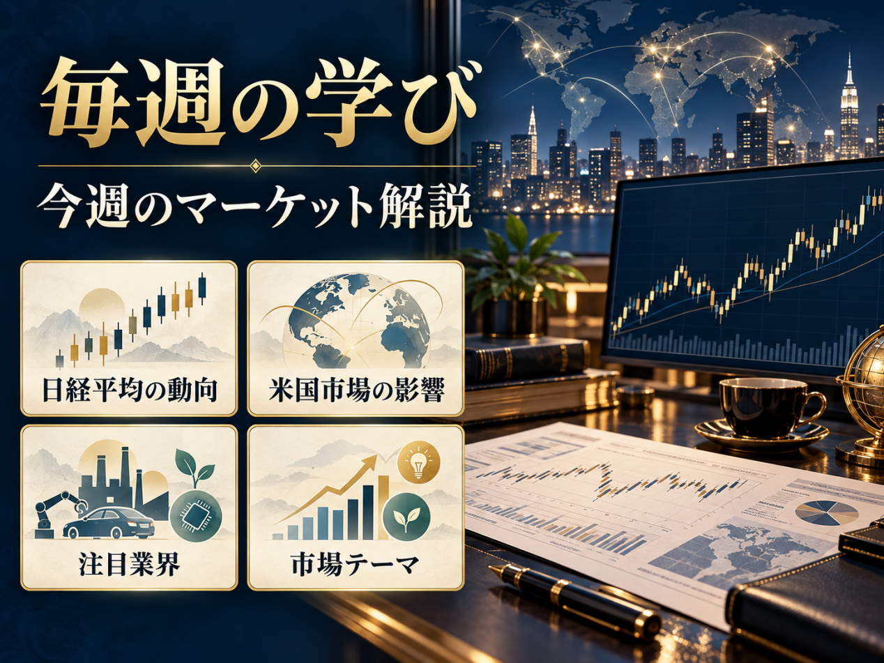 毎週の学び — 今週のマーケット解説